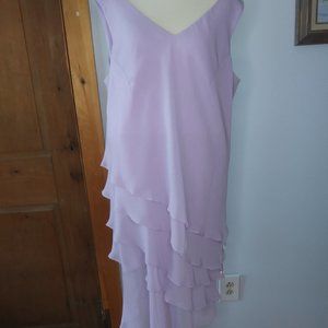 Ursula of Switzerland tiered dress 16W Made in USA